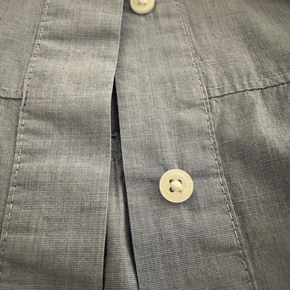 Madewell Button Down in Denim Blue - Picture 4 of 6